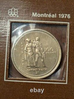 1976 Canadian Montreal Olympic $100 14K Gold Coin