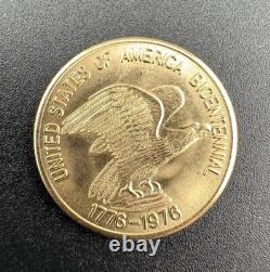 1976 George Washington Bicentennial Commemorative. 500 Gold Medal
