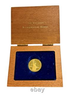 1976 United States Mint Bicentennial Fine Gold (. 999) Coin Proof Finish