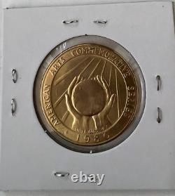 1980 American Arts Comm. Series 1/2 Oz Gold Marian Anderson Coin