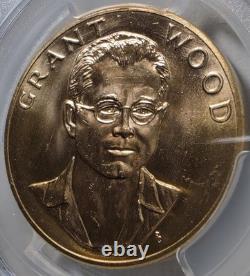 1980 U. S. Mint 1 oz Gold Coin-Commemorative Arts Medal Grant Wood PCGS MS67