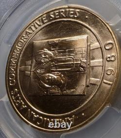 1980 U. S. Mint 1 oz Gold Coin-Commemorative Arts Medal Grant Wood PCGS MS67