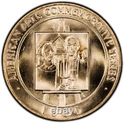 1980 U. S. Mint 1 oz Gold Coin-Commemorative Arts Medal Grant Wood PCGS MS68