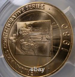 1980 U. S. Mint 1 oz Gold Coin-Commemorative Arts Medal Grant Wood PCGS MS68