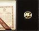 1982 Canada Constitution $100 22k Gold Proof Commemorative Coin As Issued