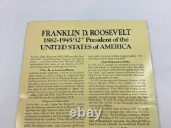 1982 International Monetary Mint 24K Gold Mini Roosevelt Dime COA FDR Card