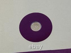 1982 International Monetary Mint 24K Gold Mini Roosevelt Dime COA FDR Card
