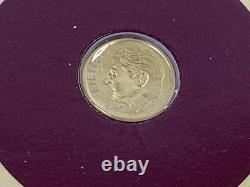 1982 International Monetary Mint 24K Gold Mini Roosevelt Dime COA FDR Card