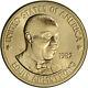 1982 Us Gold (1 Oz) American Commemorative Arts Medal Louis Armstrong Bu
