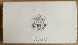 1983 1984 US Mint Olympic 3 Coin Proof Set! $10 Gold & Two Silver Dollars