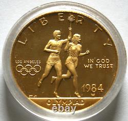 1983-84 Los Angeles/Sarajevo Summer/Winter Olympics 6-Coin Gold/Silver Proof Set