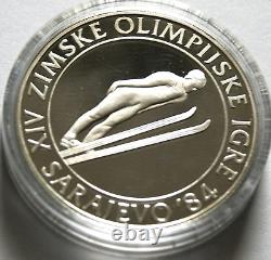 1983-84 Los Angeles/Sarajevo Summer/Winter Olympics 6-Coin Gold/Silver Proof Set