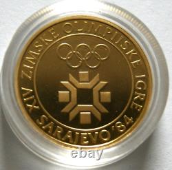1983-84 Los Angeles/Sarajevo Summer/Winter Olympics 6-Coin Gold/Silver Proof Set