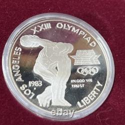 1983/84 Olympic Gold & Silver 6 Coin Set LOT Z-561