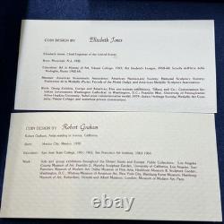 1983/84 Olympic Gold & Silver 6 Coin Set LOT Z-561