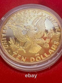 1984 U. S. Olympic GOLD EAGLE $10 PROOF Commemorative Coin