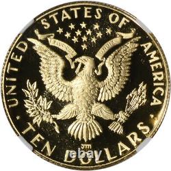 1984-W US Gold $10 Olympic Commemorative Proof NGC PF70 UCAM