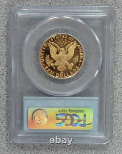 1984-W US Vault Collection $10 Gold Olympic Coin PCGS PR69DCAM