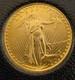 1986 $5 American Gold Eagle 1/10 Oz Gold Bu First Year Box Sleeve & Coa