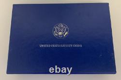 1986 Liberty Coin Set of 6 Proof and Business Gold $5/Silver Dollar/Half Dollar