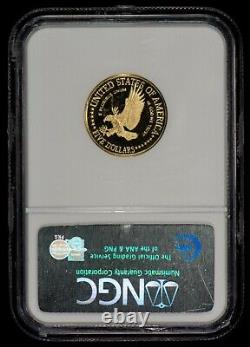 1986-W G$5 Statue of Liberty Commemorative Gold Coin NGC PROOF 70 UC G1008