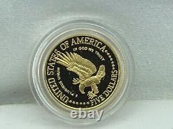 1986-W Gold $5 Commem Statue of Liberty Proof coin in Capsule