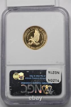 1986-W Gold NGC PF70 ULTRA CAMEAO $5 Statue of Liberty Commemorative NG2114 comb