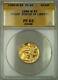 1986-w Proof Statue Of Liberty Commemorative $5 Gold Coin Anacs Pf-63 Dcam