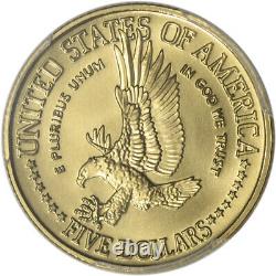 1986-W US Gold $5 Statue of Liberty Commemorative BU PCGS MS69