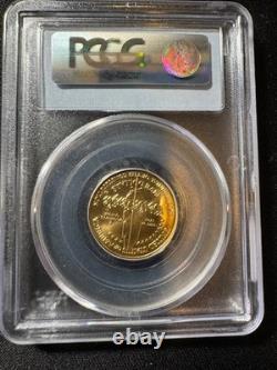 1987 $5 Us Gold Constitution Commemorative Pcgs Ms-69