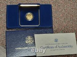 1987 Constitution $5 Gold Coin in OGP with COA WE THE PEOPLE