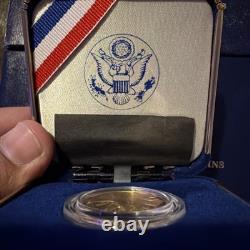 1987 GOLD U. S Mint $5 Dollars Proof US Constitution We The People Full Set COA