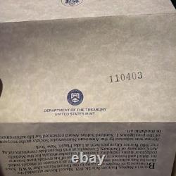 1987 GOLD U. S Mint $5 Dollars Proof US Constitution We The People Full Set COA