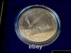 1987 US Constitution Coins, Gold and Silver R40c