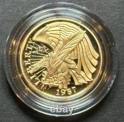 1987 US Constitution Coins Proof Set! We The People $5 Gold & Silver $1