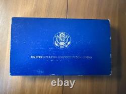 1987 US Constitution Coins Proof Set! We The People $5 Gold & Silver $1