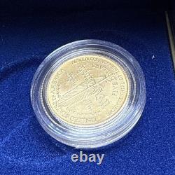 1987 US Constitution Coins Proof Set! We The People $5 Gold & Silver $1