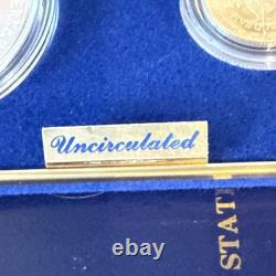 1987 US Constitution Coins Proof Set! We The People $5 Gold & Silver $1