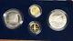 1987 Us Constitution Original Government Packing (ogp) Four-coin Gold & Silver