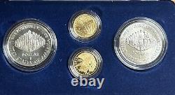 1987 US Constitution Original Government Packing (OGP) Four-Coin Gold & Silver