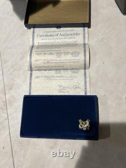 1987 US Mint Constitution Coins Proof Set Silver Dollar & Gold Five Dollar W COA
