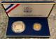 1987 U. S. Constitution Bicentennial Silver Dollar $5 Gold Half Eagle