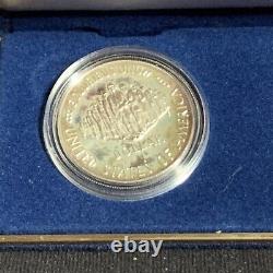 1987 U. S. Mint Constitution Coins Proof Set? Silver $ & Gold Five $ with COA