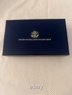 1987 United States Constitution 4 Coin Set 2 Silver Dollars & 2 Gold $5 withCOA