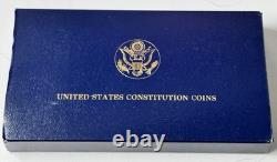 1987 United States Constitution Coins US Gold Coin 5 Dollar 8.3 grams 90% Gold 2