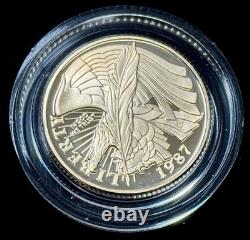 1987 United States Constitution Coins US Gold Coin 5 Dollar 8.3 grams 90% Gold 2