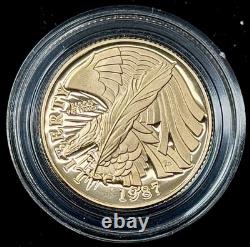 1987 United States Constitution Coins US Gold Coin 5 Dollar 8.3 grams 90% Gold 2