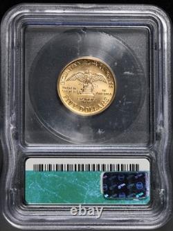 1987-W Constitution Commemorative Gold $5 ICG PR70 DCAM