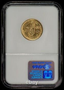 1987-W G$5 US Constitution Commemorative Gold Coin NGC MS 70 SKU-G1010