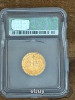1987 W US Commemorative CONSTITUTION $5 ICG MS 70 Gold Coin